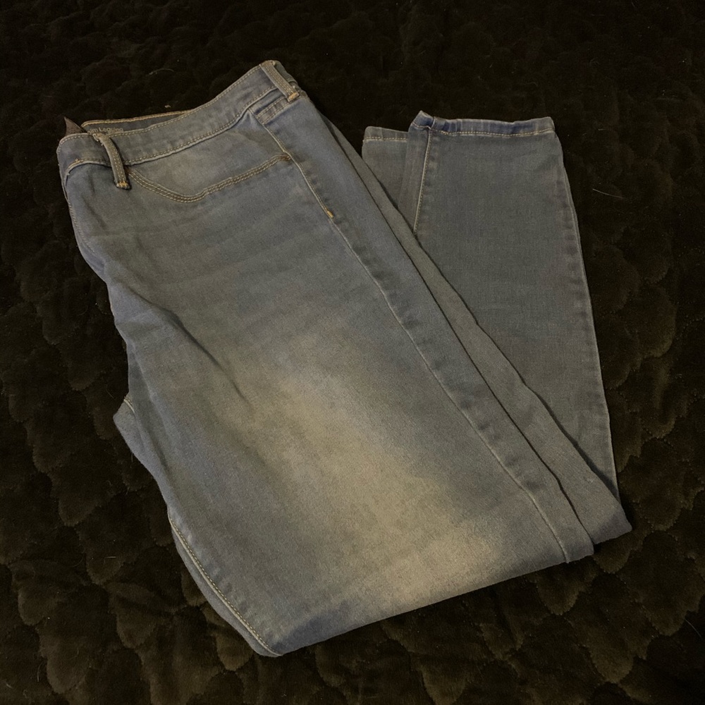 Mossimo | Blue Mid-Rise Denim Legging